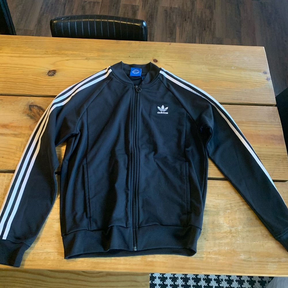 Adidas zip up track jacket